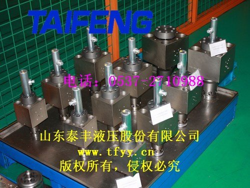 山东泰丰液压专业生产维修双主动比例二通插装阀