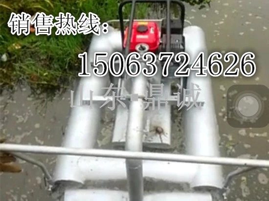 湖北承德高效率13马力船式挖藕机 质优价廉