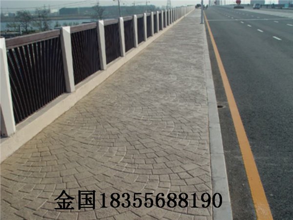 压花混凝土，压花地坪，水泥压花，压花路面，厂家直销