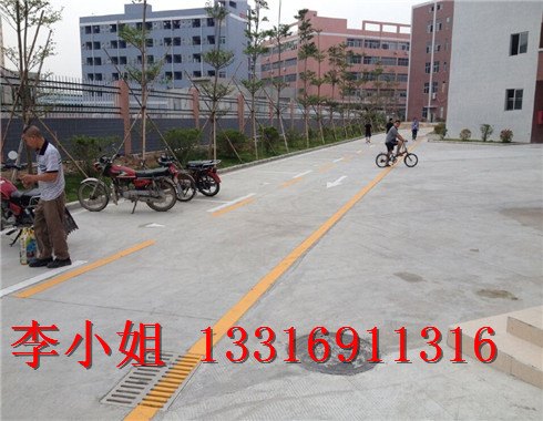 桃源汽车4S店车位划线施工路交通线标线怎么做
