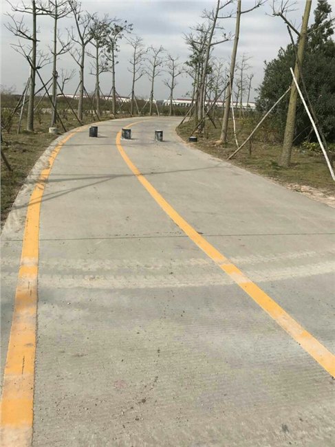 斗门停车场划线莅临参观,斗门热熔标线招商