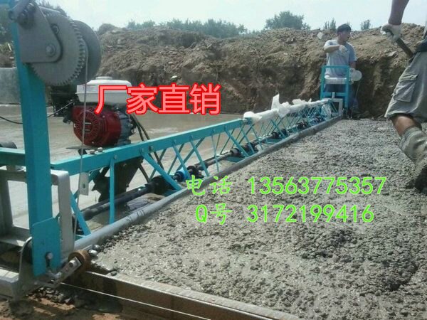 桥面铺装必备浩鸿框架式整平机 路面震动梁价格