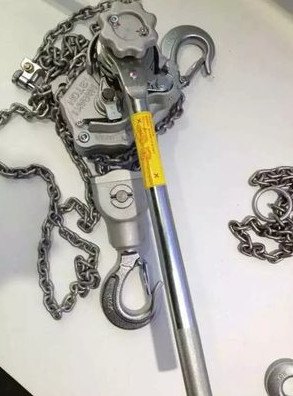 1.5T3T5T6T铝合金手扳葫芦参数图