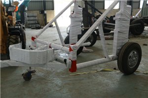 电缆放线车 无缝钢管电力放线车?电缆拖车货源地出售