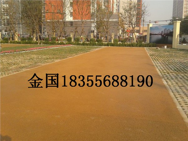 无砂水透混凝土-最实用地坪