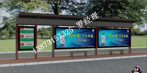 湖北仙桃公交候车亭采用哪种风格款式？精致仿古公交站台制作