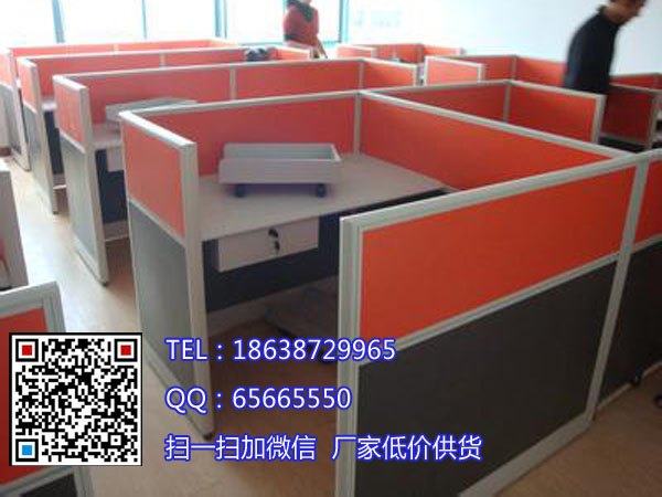信阳六人位隔断办公桌出售