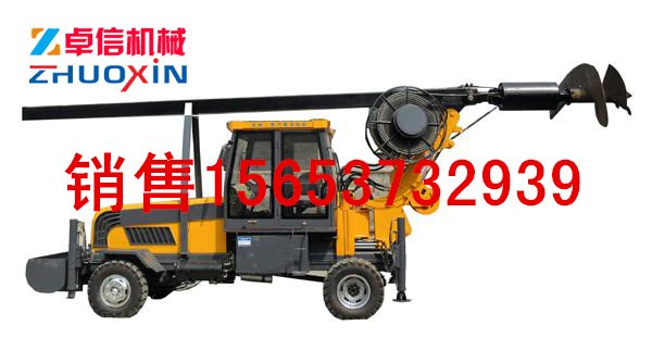供应轮式旋挖钻机小型轮式打桩机