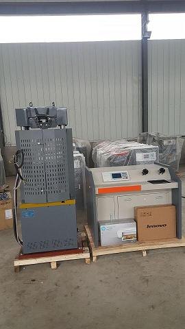 无锡WES-1000B 数字式万能试验机使用