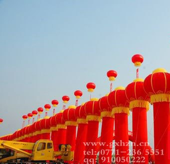 南宁盘龙立柱租赁费用、 南宁行走气偶租赁费用|南宁充气道具租赁费用