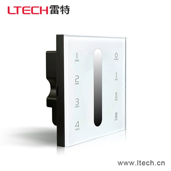 雷特热销单色led控制器12V触摸面板控制器 DMX512触摸面板控制