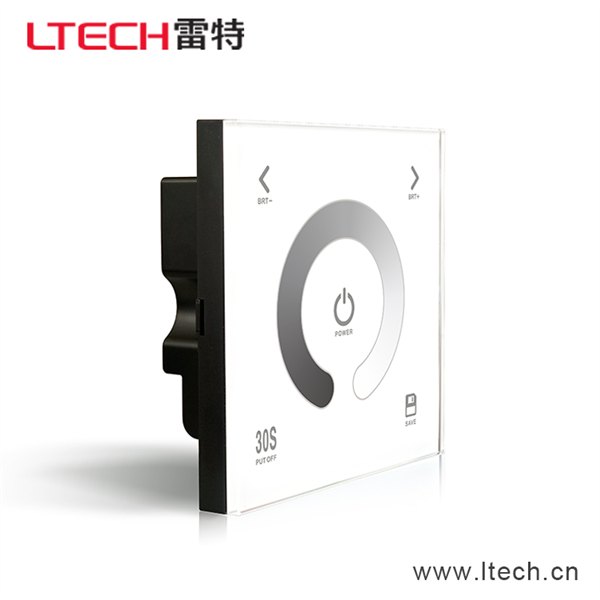 雷特精品led触摸面板控制器 led触摸面板无极调光控制器单色调光
