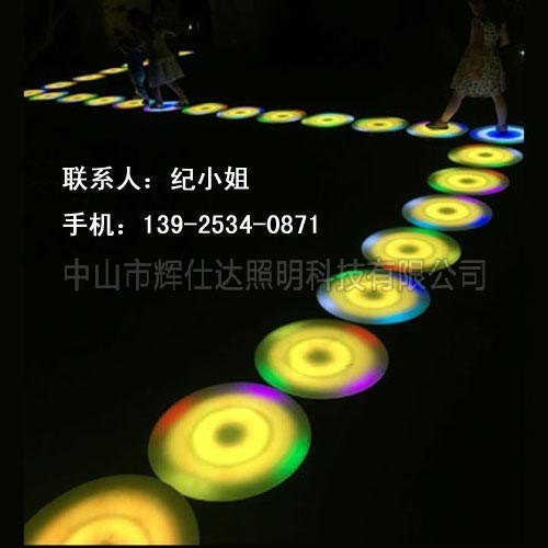 人体感应地砖灯批发LED广场地砖灯价格