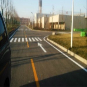 安全施工车库热熔划线马路公路划线小区停车场画线大量供应