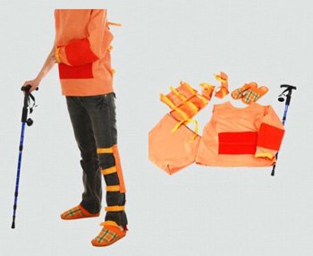 着装式老年偏瘫护理模拟服，老年偏瘫护理模拟体验服