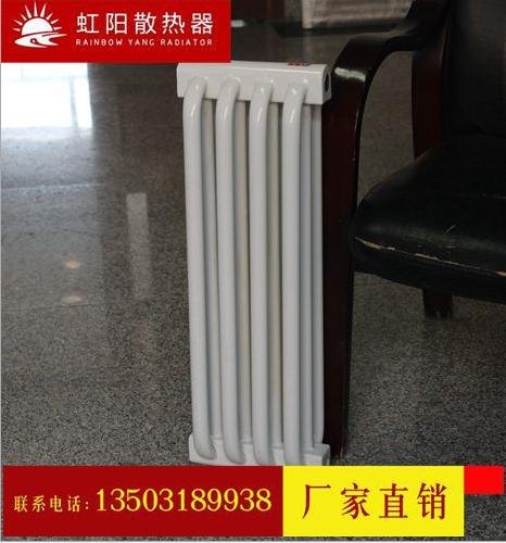 暖气片厂家销售 弧形管散热器 钢制椭圆管散热器