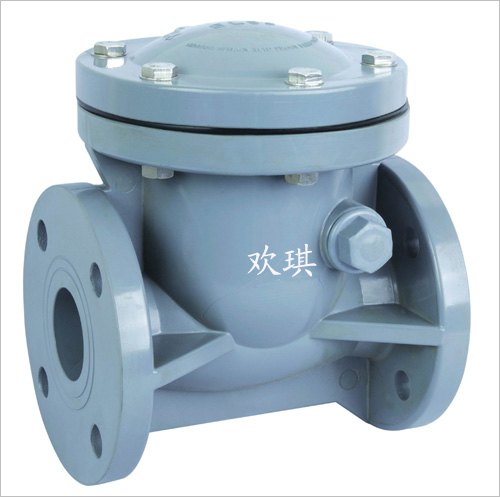 旋启式止回阀 H44X止回阀 塑料止回阀 
