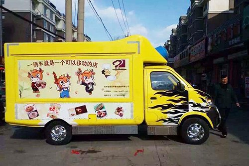 双排售货车加工|保定长安专用车
