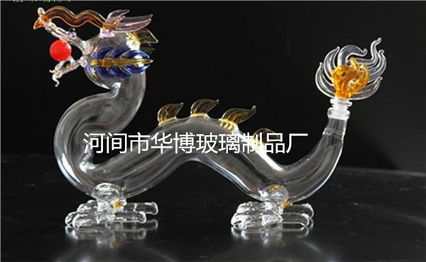 华博玻璃制品专业批发各种生肖酒瓶工艺酒瓶泡酒瓶