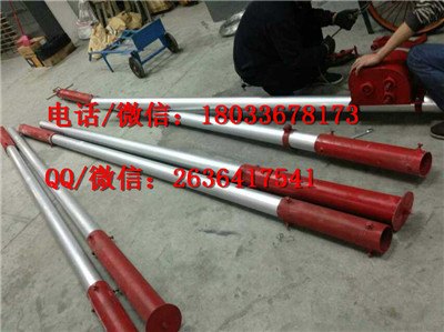 铝合金管式人字抱杆 扒杆抱杆 铝合金人字抱杆 独角抱杆