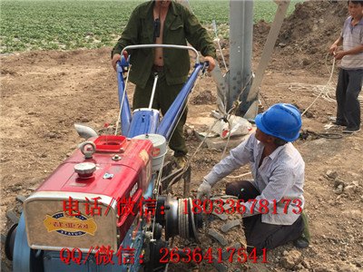 两轮绞磨机 手扶拖拉机绞磨 手扶拖拉机牵引机 手扶绞磨