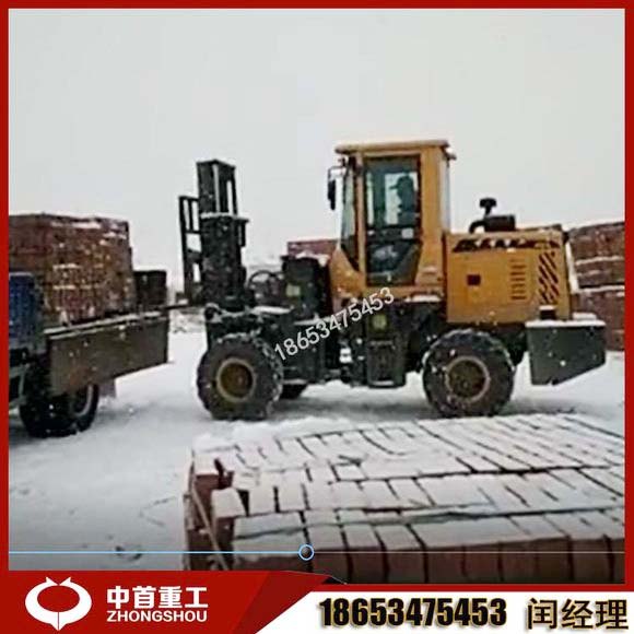大轮胎叉三吨越野叉车高底盘宁夏厂家定制
