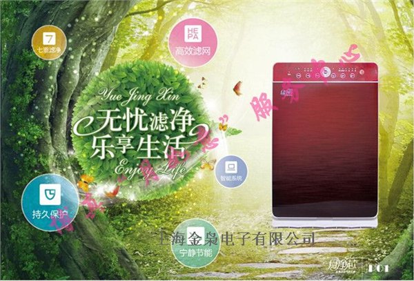 月净芯空气负离子净化器