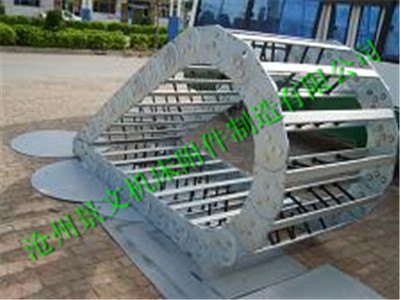 治金机械电缆穿线钢制拖链一米报价