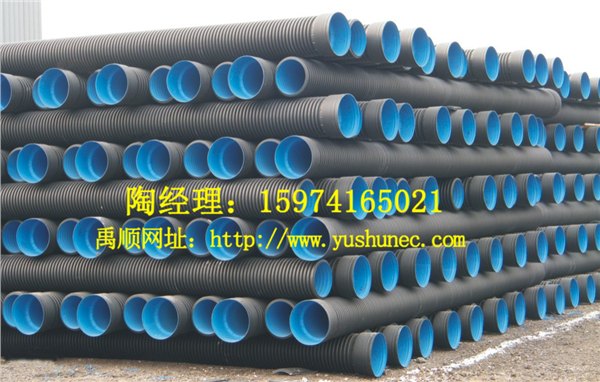 张家界双壁波纹管采购湖南禹顺双壁波纹管量大价优