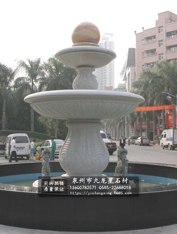 石雕风水球 户外风水球定制 圆形风水球价格