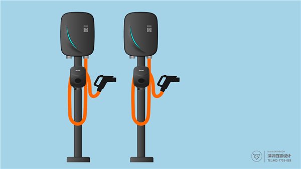 深圳工业设计公司案例分享40KW壁挂式交流充电桩设计