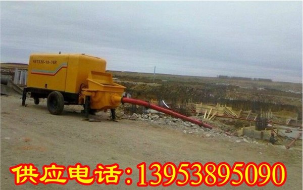 防爆混凝土输送泵报价|山东搅拌拖泵|防爆混凝土输送泵批发