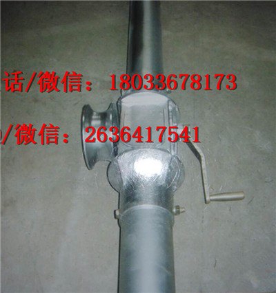 格构式抱杆 铝合金独角抱杆 人字拔杆 铝合金独角抱杆
