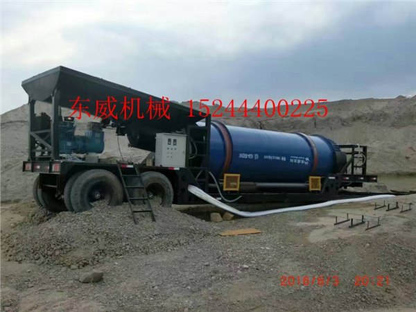 石家庄旱地淘金机械移动选金车东威销售价格