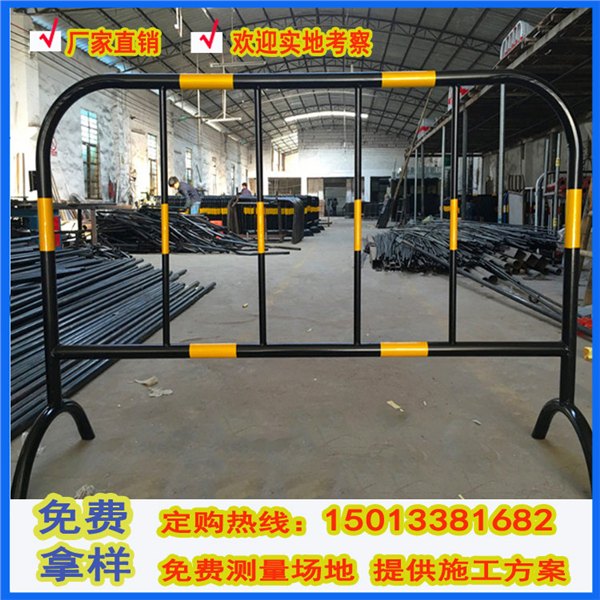 东莞护栏围栏 市政护栏铁马304不锈钢铁马 工地防护铁围栏厂家