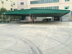 推拉式帐篷排档雨棚汽车帐篷仓库帐篷工厂雨棚伸缩雨棚