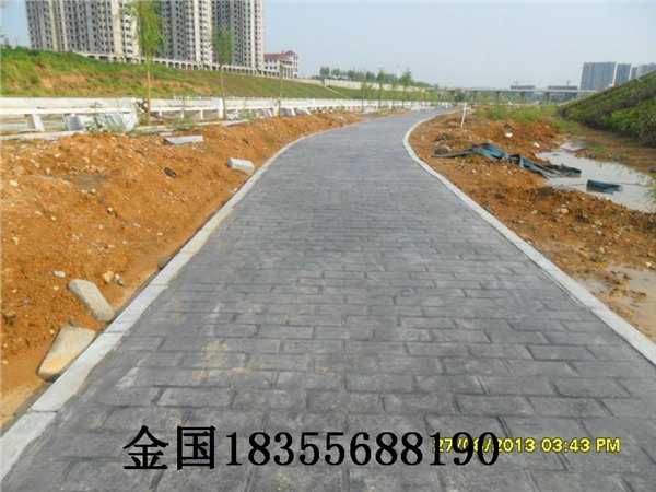 压模地坪，艺术压模地坪，彩色压模地坪，供应商促销中