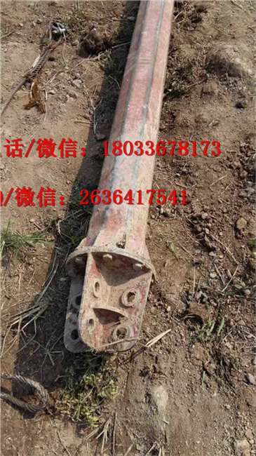 方型铝合金独角抱杆  拔杆河北霸州厂家 铝合金独角抱杆