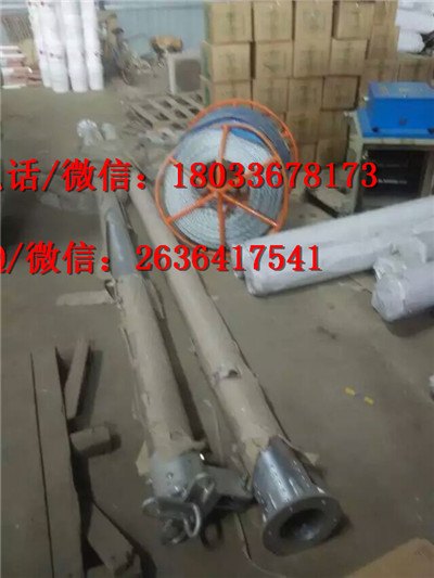 天线抱杆价格 电力扒杆独角拔杆 铝合金独角抱杆