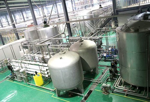 安徽恩度食品—80T/H单级反渗透设备