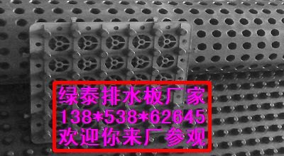 检测合格建筑排水板》2.5公分高片材排水板施工视频