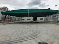防城港伸缩雨棚固定雨棚推拉帐篷停车雨棚雨棚仓库物流棚