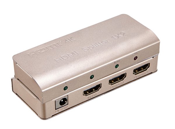 直销迷你1X2 HDMI 4K 分配器工厂批发可OEM