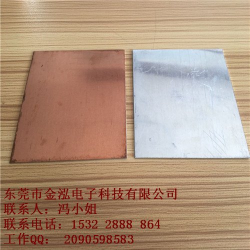 新型电池铜包铝复合板，铜铝复合板材料