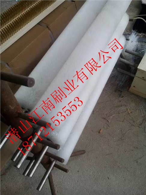 除尘毛刷滚 印染毛刷辊 太阳能玻璃清洗毛刷