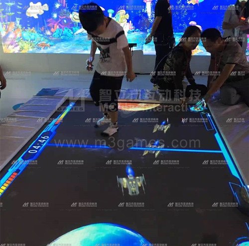 北京3d互动投影厂家|互动投影系统功能介绍-智立方互动科技