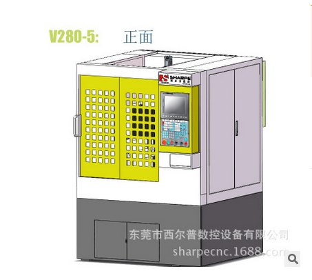 小型数控铣床V280-5 金属雕铣机