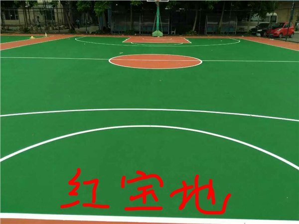 供应河南洛阳硅pU篮球场多少钱