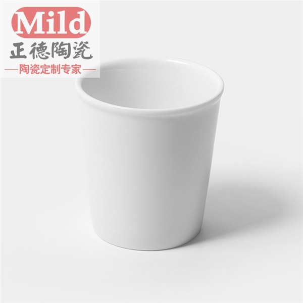 白胎骨质陶瓷小酒杯   陶瓷酒杯定制