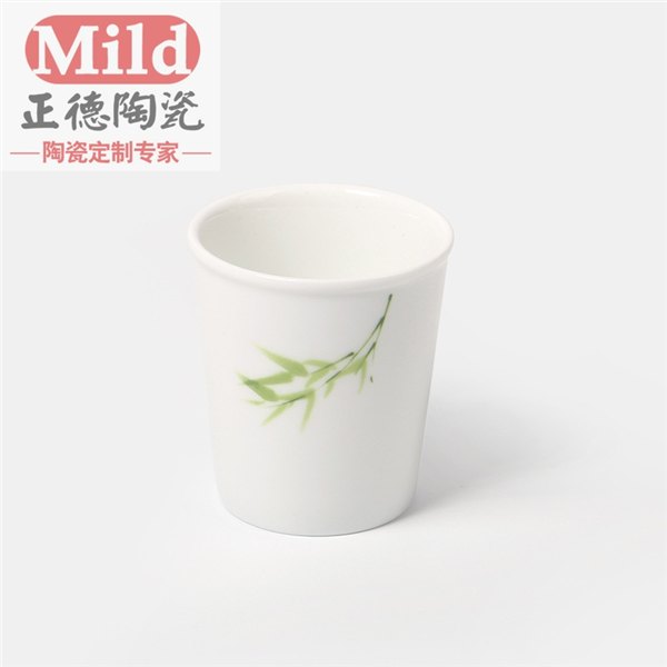 创意定制杯子 复古陶瓷杯 古典图案杯